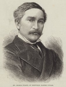 シェフィールドのジョージ・ウィルソン氏、マスターカトラー（彫刻 作： English School