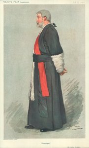 Justice Scrutton氏、著作権、1911年6月28日、バニティフェア漫画 作： English School