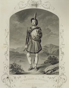 ウィリアムシェイクスピア（1564-1616）の劇中のマクベス、マクベス、第1幕シーン3として 作： English School