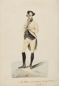 1820年頃、ウィンザーズのワグスのカレブ引用としてのマシューズ氏 作： English School