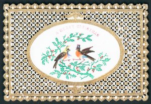 Mr＆Mrs Robin、クリスマスカード 作： English School