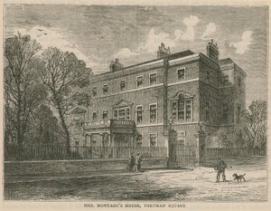 ミセスモンタガスハウス、ポートマンスクエア、ロンドン 作： English School