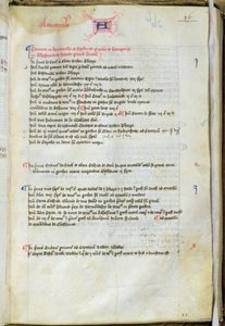 Ms.25511 fol.36r Dean Lyseuxsインベントリ、セントポール大聖堂、1440 作： English School