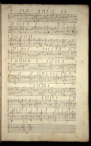 Mu Ms 689, p.3: The Lute Book of Lord Herbert of Cherbury イギリスとフランスの作曲家によるリュートのための240曲が収録されている、1620年から40年頃の紙にインクで書かれたもの。 作： English School