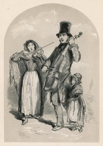 通りの音楽、1849 作： English School