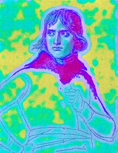 ナポレオンボナパルト、最初の領事、HOアーノルドフォスターによるイギリスの歴史のイラスト、1897年に発行（デジタル拡張画像） 作： English School
