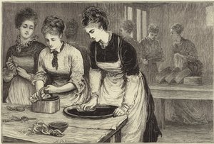 サウスケンジントンの国立料理学校 作： English School