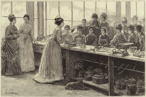 サウスケンジントンの国立料理学校 作： English School