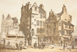 1843年のエデンバラのネザーボウハウス、ジョンハウイーの「The Scots Worthies」、1879年に発行された第2版 作： English School