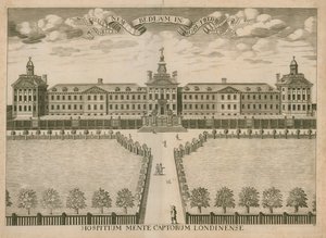 新しいベッドラム病院、ムーアフィールズ、ロンドン 作： English School