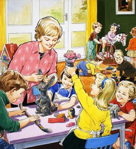保育園 作： English School