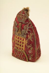 将校の擲弾兵キャップ、1708年頃 作： English School