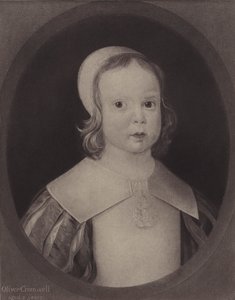 オリバー・クロムウェル、2歳（リトグラフ 作： English School