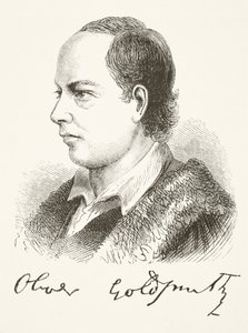 ウィリアム・ヒックマン・スミス・オーブリー（1858-1916）による「イングランドの国内および国内史」のオリバー・ゴールドスミスが1890年にロンドンで出版 作： English School