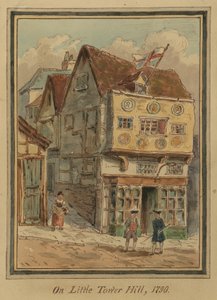 ロンドンのリトルタワーヒルに1790 作： English School