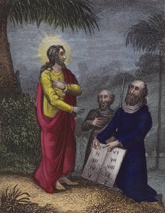 On Tabor thus his servants view