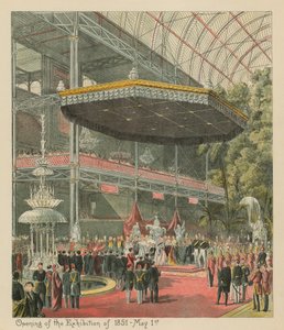 1851年5月1日の展覧会の開始