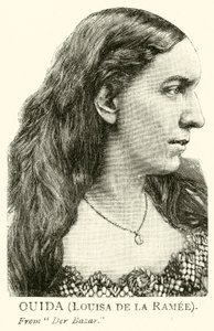 Ouida, Louisa de la Ramee (in engraving) 作： English School