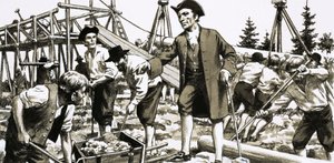 帝国の前哨地：失われた土地（ノバスコシア） 作： English School
