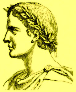 Ovidius Naso、イラストレイテッドヒストリーオブザワールドのイラスト、c.1880を発行（デジタル拡張画像） 作： English School