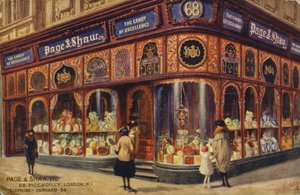 Page＆Shaw Ltd、68、Piccadilly、London WI