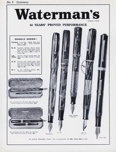 Army and Navy Storesカタログより 作： English School
