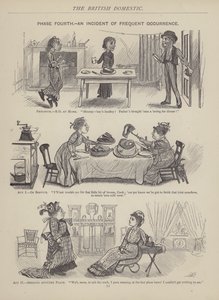 The British Working Man or One Who Does Not Believe In Him（イギリスの労働者、または彼を信じない人）』のページ（彫刻）。 作： English School