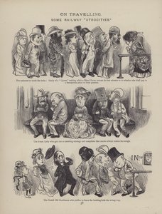 The British Working Man or One Who Does Not Believe In Him（イギリスの労働者、または彼を信じない人）』のページ（彫刻）。