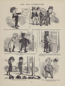 The British Working Man or One Who Does Not Believe In Him（イギリスの労働者、または彼を信じない人）』のページ（彫刻）。