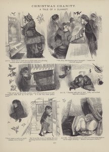 The British Working Man or One Who Does Not Believe In Him（イギリスの労働者、または彼を信じない人）』のページ（彫刻）。 作： English School