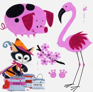 豚とペリカンの塗装 作： English School