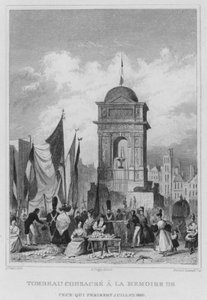 Paris, Tombeau Consacre A La Memoire De, Ceux Qui Perir Juillet. 作： English School
