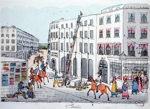 パリの街並み（ロジェ・ブックエム「De Paris a Douvres」より 作： English School