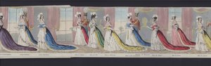 ヴィクトリア女王の結婚のパノラマの一部、1840年頃（手彩色アクアチント 作： English School
