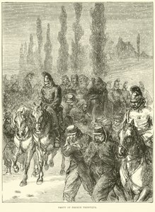 1871年1月のフランス人捕虜党 作： English School