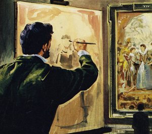 ポールセザンヌはルーベンス美術館でルーベンスの作品を研究し、複製さえしました 作： English School