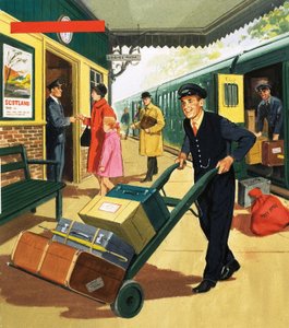 あなたが見る人々：ポーター 作： English School