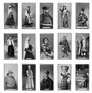 ヨーロッパの人々、1922 作： English School
