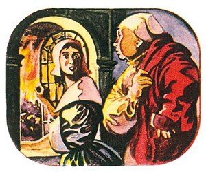 午前3時、ロンドンの大火を眺めるペピスと女中。
