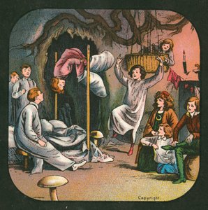 ピーターパン、ランタンスライド、1910年頃（カラーリソ） 作： English School