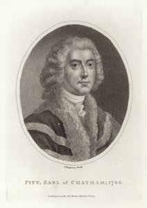 ピット、チャタム伯爵、1766年 作： English School