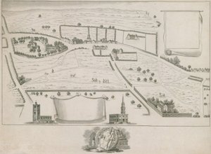 フィールズのセントジャイルズ周辺のロンドンの北西郊外の計画 作： English School