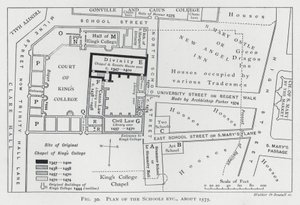学校等の計画、1575年頃