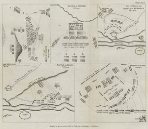 回顧録とモーリシャスの旅のプレートアウグストゥス伯爵ベノウスキー 作： English School