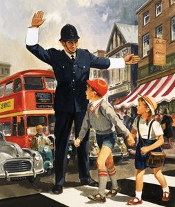 警官 作： English School