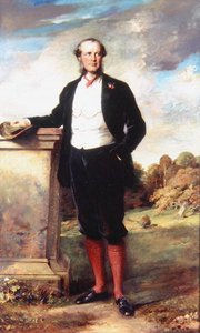 ベイルビー・リチャード・ローリー（1818-80）第2代ウェンロック男爵の肖像（油彩・キャンバス）
