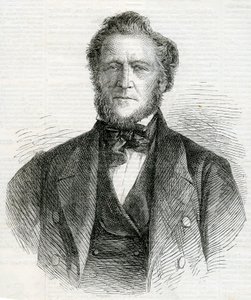 ブリガム・ヤングの肖像、1861 作： English School