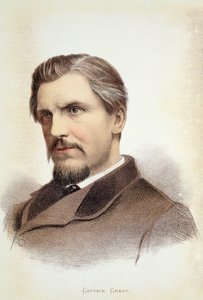 ジェームズ・アウグストゥス・グラント大尉の肖像（1827-87） 作： English School