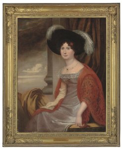 ロペス夫人シャーロット・イエーツの肖像（1833年没）（油彩・カンヴァス）