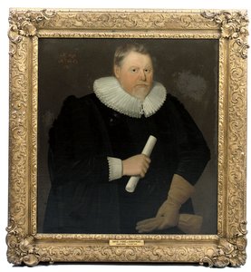 デビッドの肖像、バリーモアの第1伯爵、1636年頃 作： English School